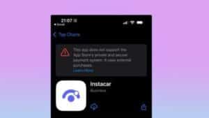 Apple ostrzega użytkowników w UE przed zewnętrznymi systemami płatności w aplikacjach