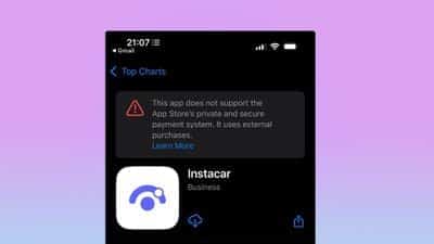 Apple ostrzega użytkowników w UE przed zewnętrznymi systemami płatności w aplikacjach