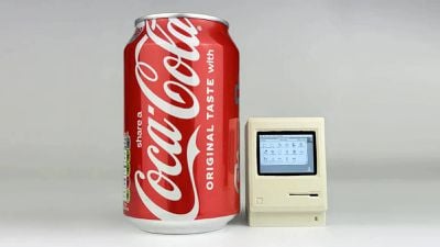 Miniaturowa replika Macintosh – funkcjonalny komputer w małej obudowie