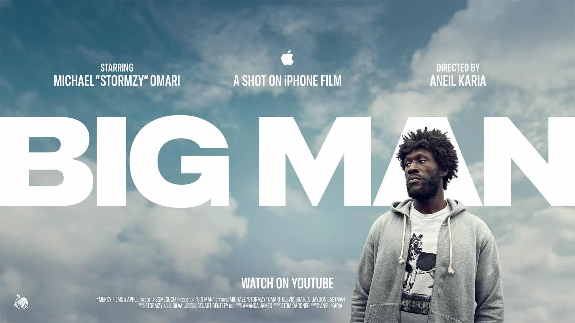Krótki film „Big Man” nakręcony iPhone 16 Pro z udziałem rapera Stormzy