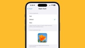 Przyspieszenie funkcji dotyku haptycznego w iOS 17 dla lepszych wrażeń użytkownika