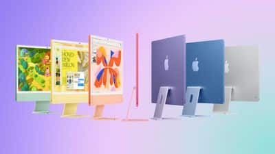Prototyp iMaca z logo Apple pod ekranem, które nie trafiło do produkcji