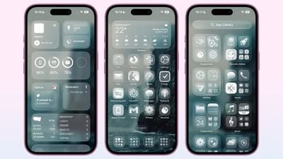 Przejrzysty styl ikon i nowy design Liquid Glass w iOS 26