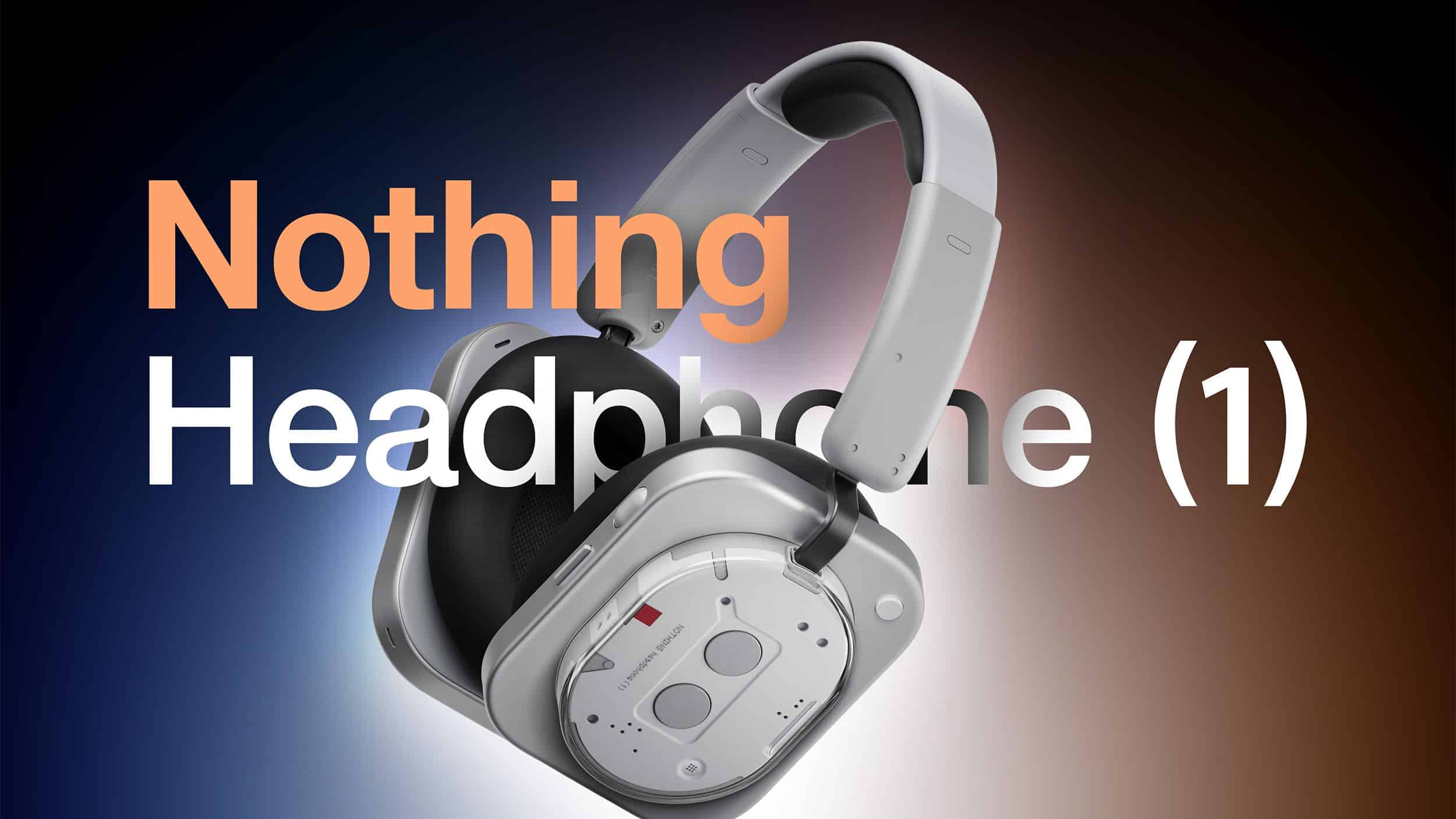 Słuchawki nauszne Nothing Headphone (1) – innowacyjny design i solidna jakość dźwięku